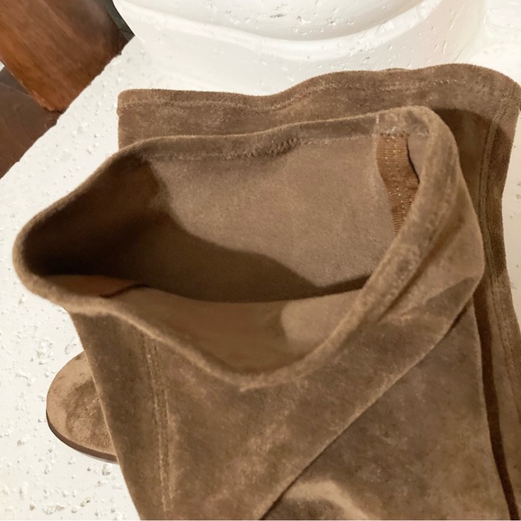 NWT Brown Tall Boots Over Knee Suede Boot 5.5 / 5 1/2 Antonio Melani Leenna - Picture 7 of 11